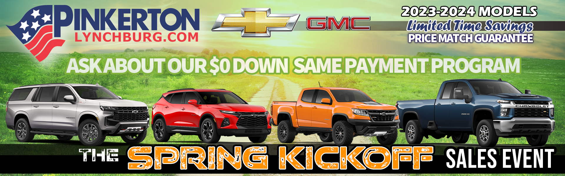 The Spring Kickoff Sales Event